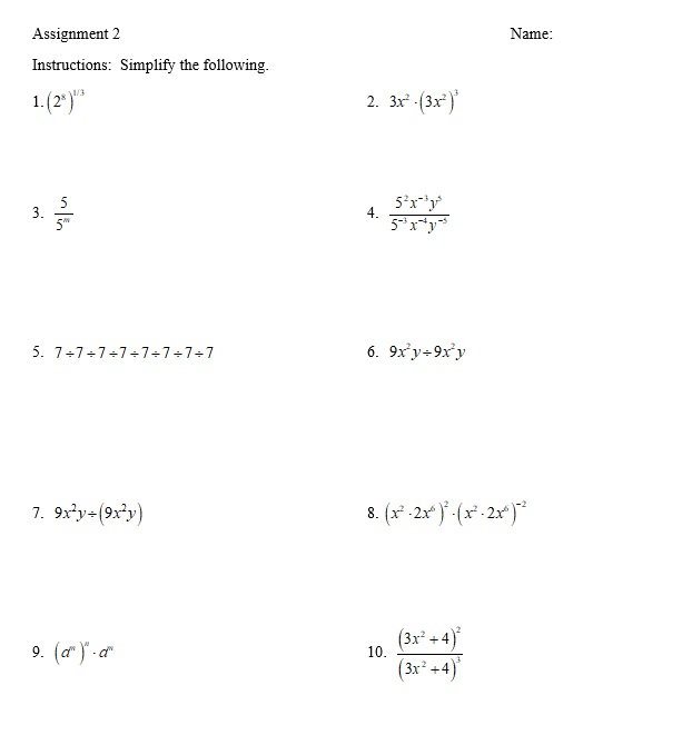 Exponents 2 - The Bearded Math Man